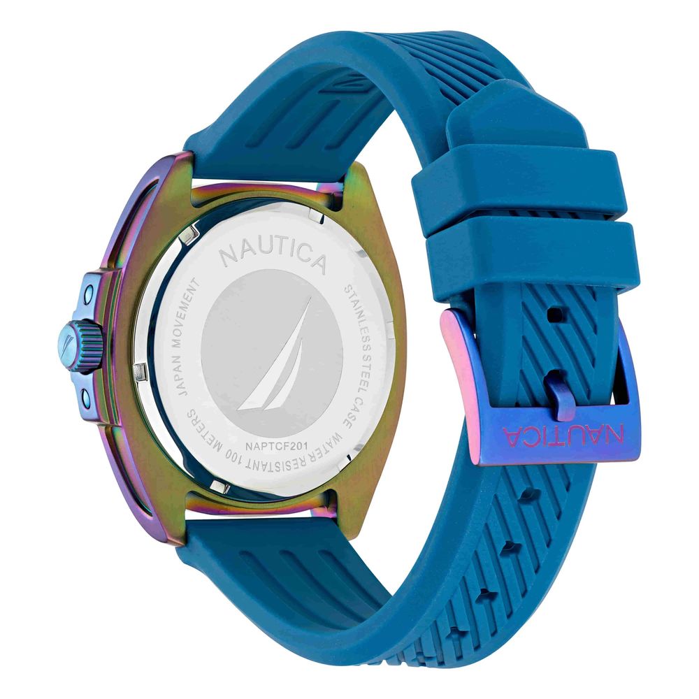 NAUTICA Blue Synthetic Sport Watch - ClickThatClicks 