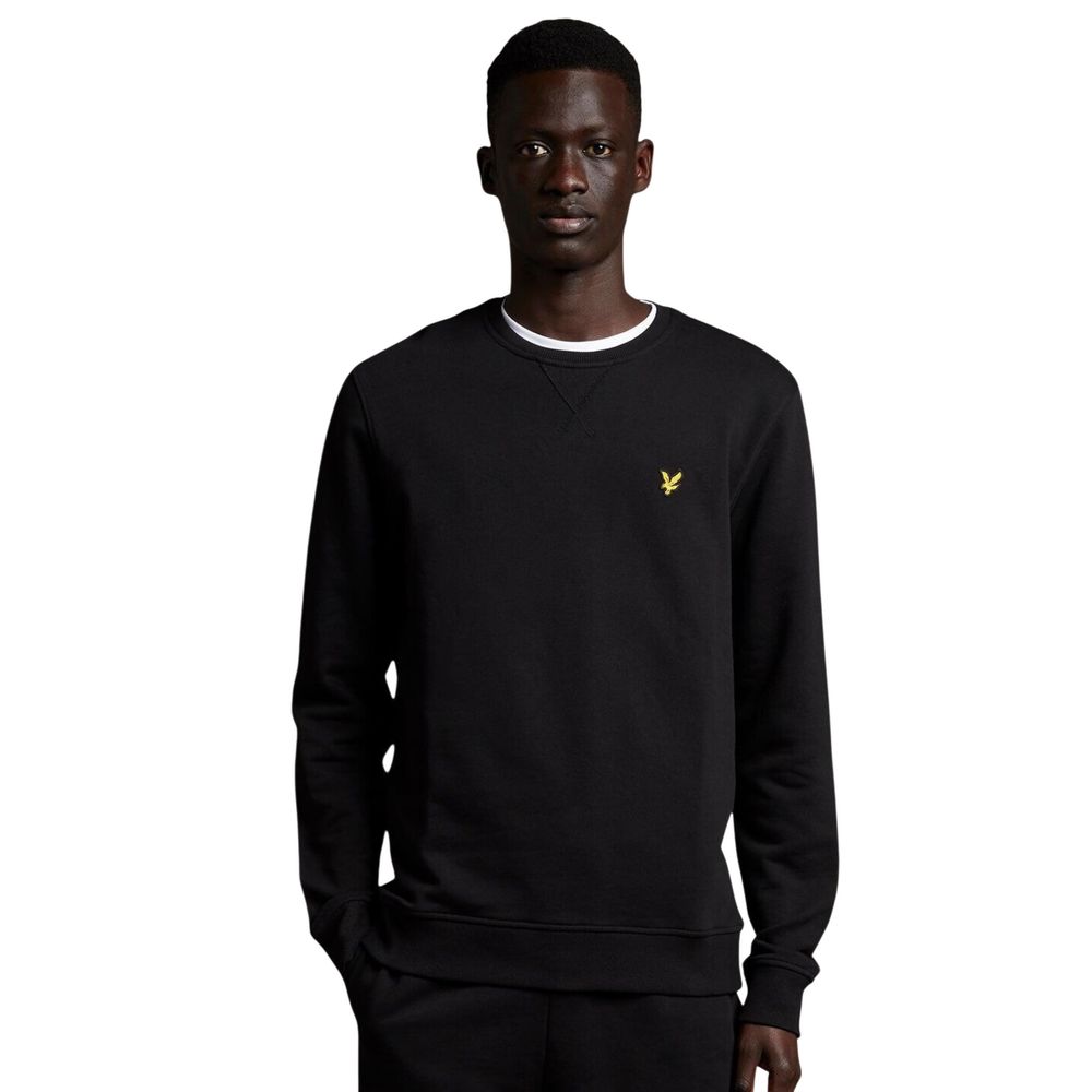 Lyle & Scott Black Cotton Sweatshirt - ClickThatClicks 