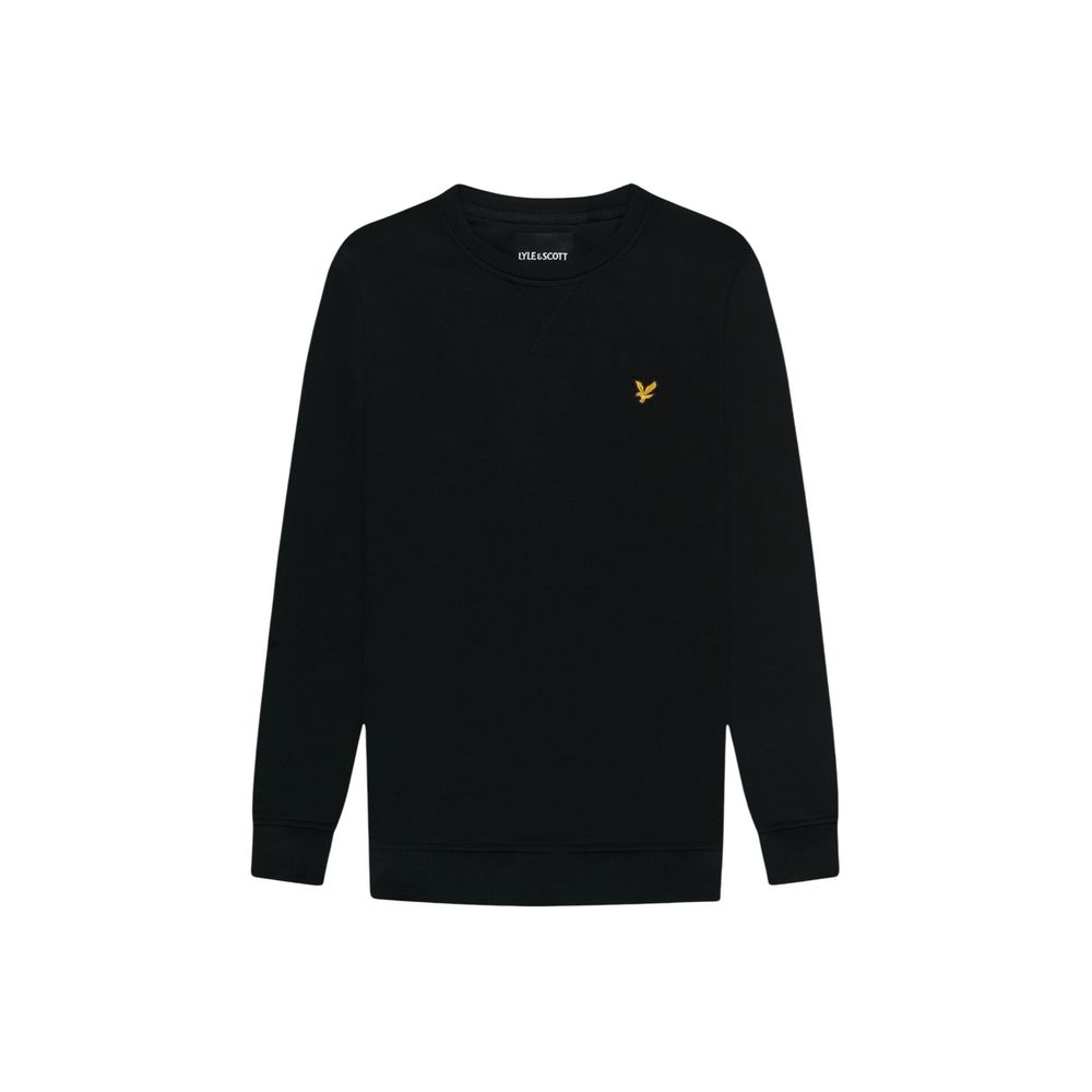Lyle & Scott Black Cotton Sweatshirt - ClickThatClicks 