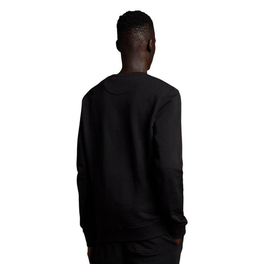 Lyle & Scott Black Cotton Sweatshirt - ClickThatClicks 