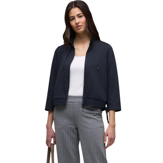 Street One Blue Polyester Sweatshirt - ClickThatClicks 