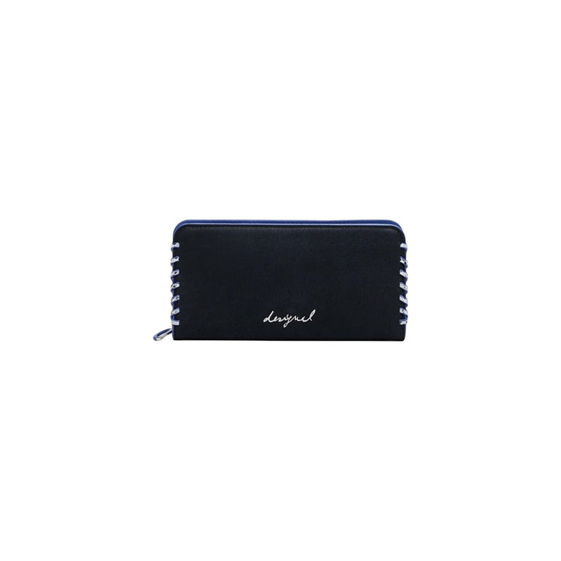 Desigual Black Polyethylene Wallet - ClickThatClicks 