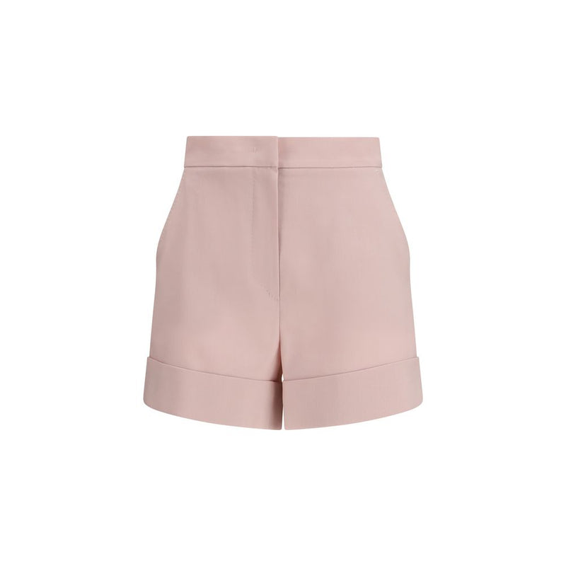 Max Mara Multicolor Fleece Wool Bermuda Shorts - ClickThatClicks 