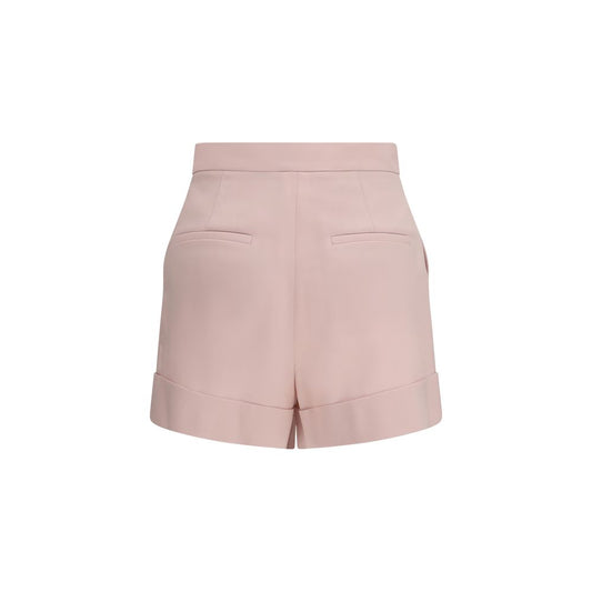 Max Mara Multicolor Fleece Wool Bermuda Shorts - ClickThatClicks 