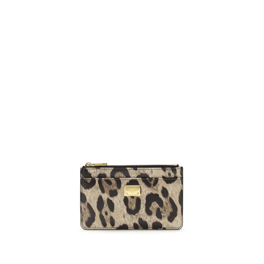 Dolce & Gabbana Brown Calf Leather Bos Taurus Wallet - ClickThatClicks 