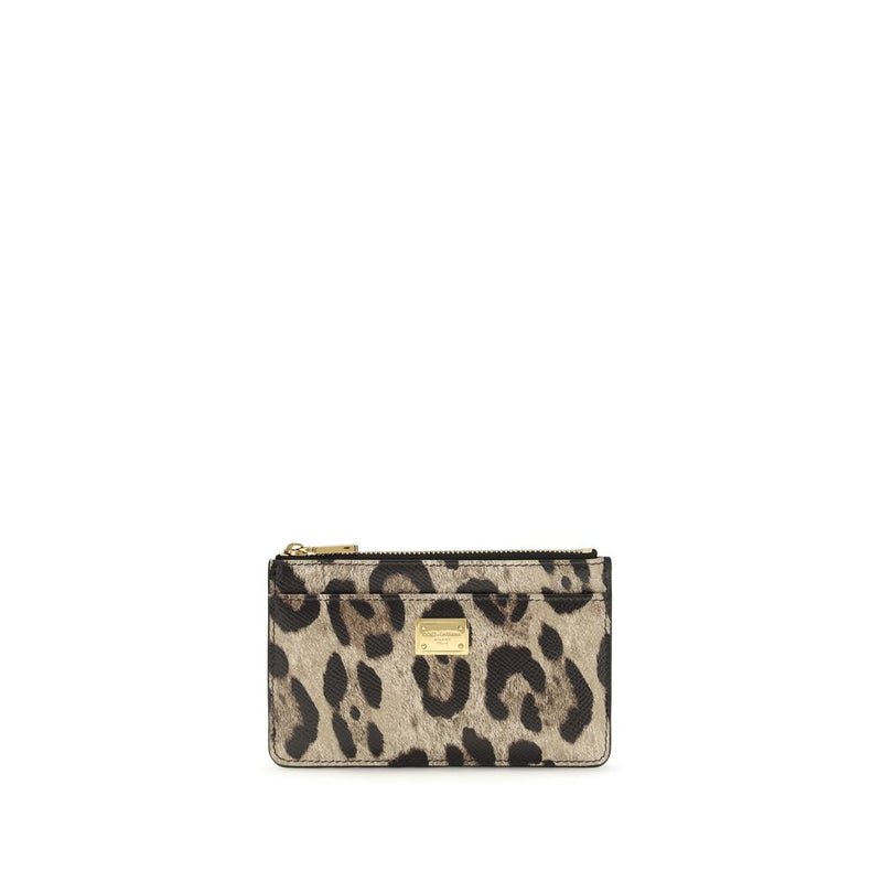 Dolce & Gabbana Brown Calf Leather Bos Taurus Wallet - ClickThatClicks 