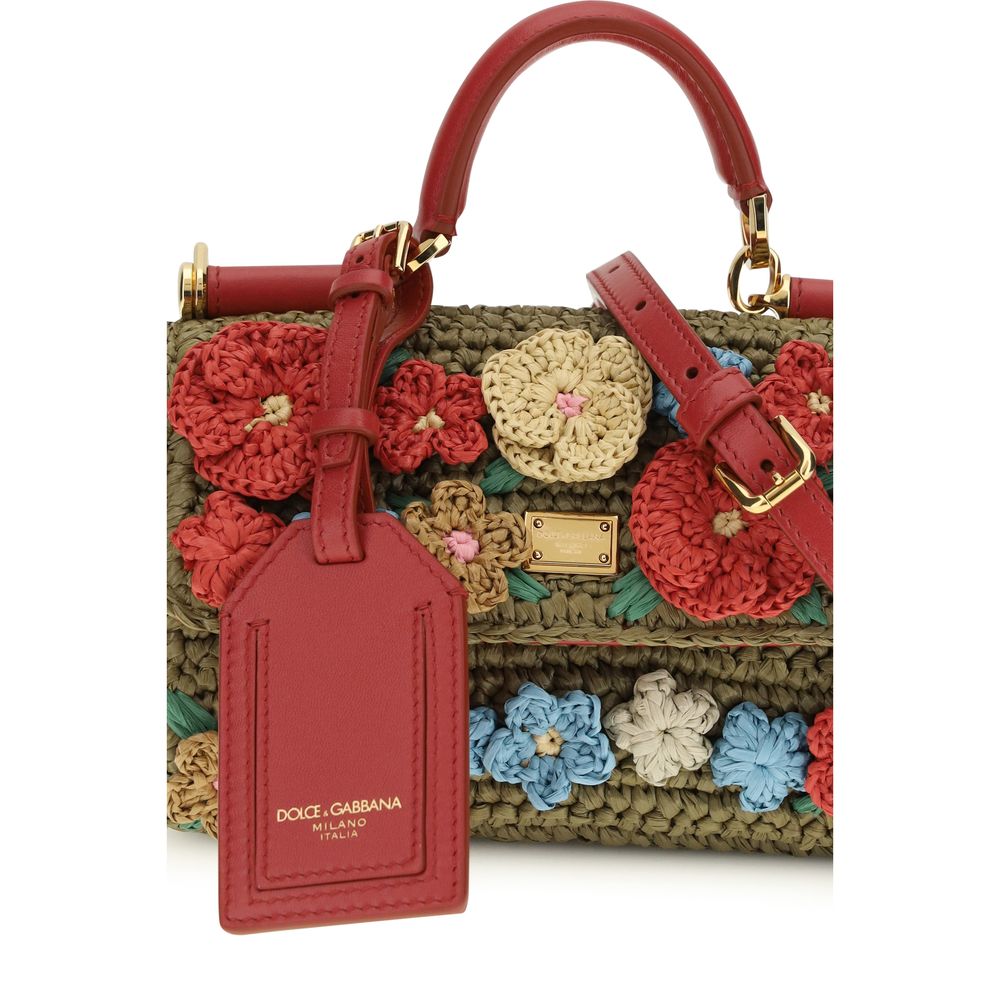 Dolce & Gabbana Multicolor Viscose Shoulder Bag - ClickThatClicks 