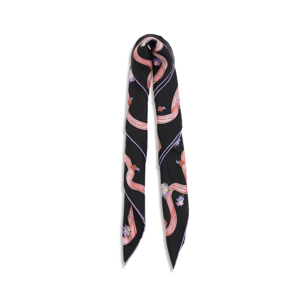 Dolce & Gabbana Multicolor Silk Scarf - ClickThatClicks 