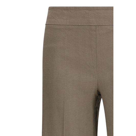 Avenue Montaigne Beige Linen Casual Pants - ClickThatClicks 
