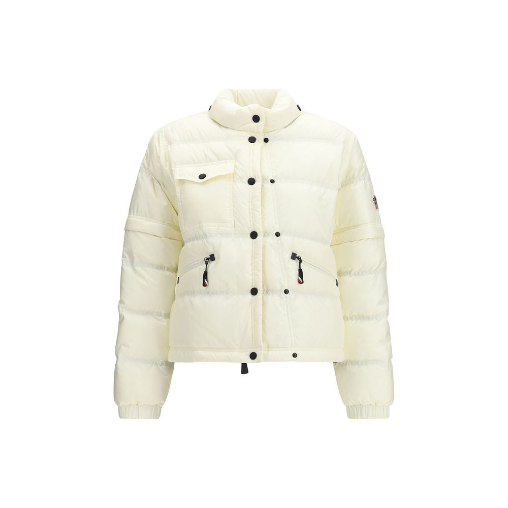 Moncler Grenoble Beige Polyamide Coat - ClickThatClicks 