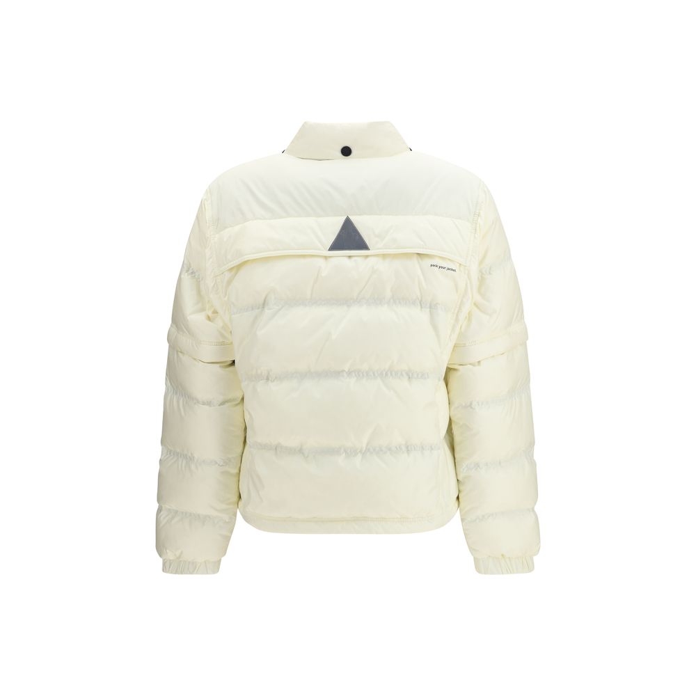 Moncler Grenoble Beige Polyamide Coat - ClickThatClicks 