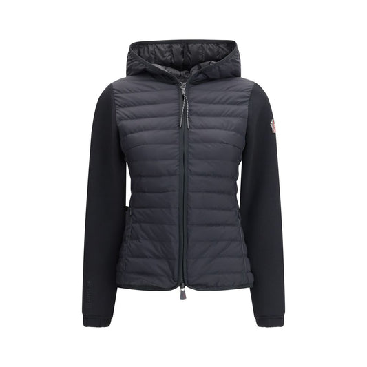 Moncler Grenoble Black Polyamide Full-Length Jacket