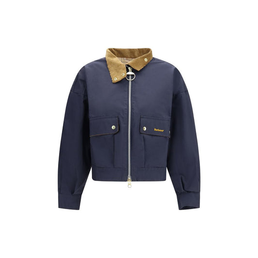 Barbour Blue Cotton Shell Jacket