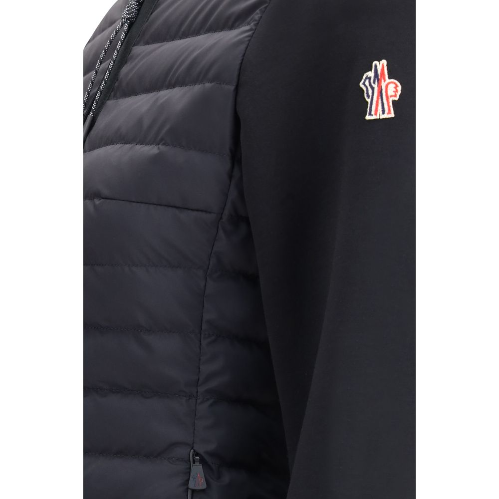 Moncler Grenoble Black Polyamide Full-Length Jacket - ClickThatClicks 
