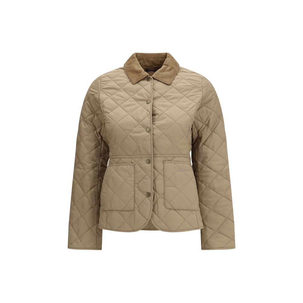 Barbour Beige Polyamide Coat - ClickThatClicks 