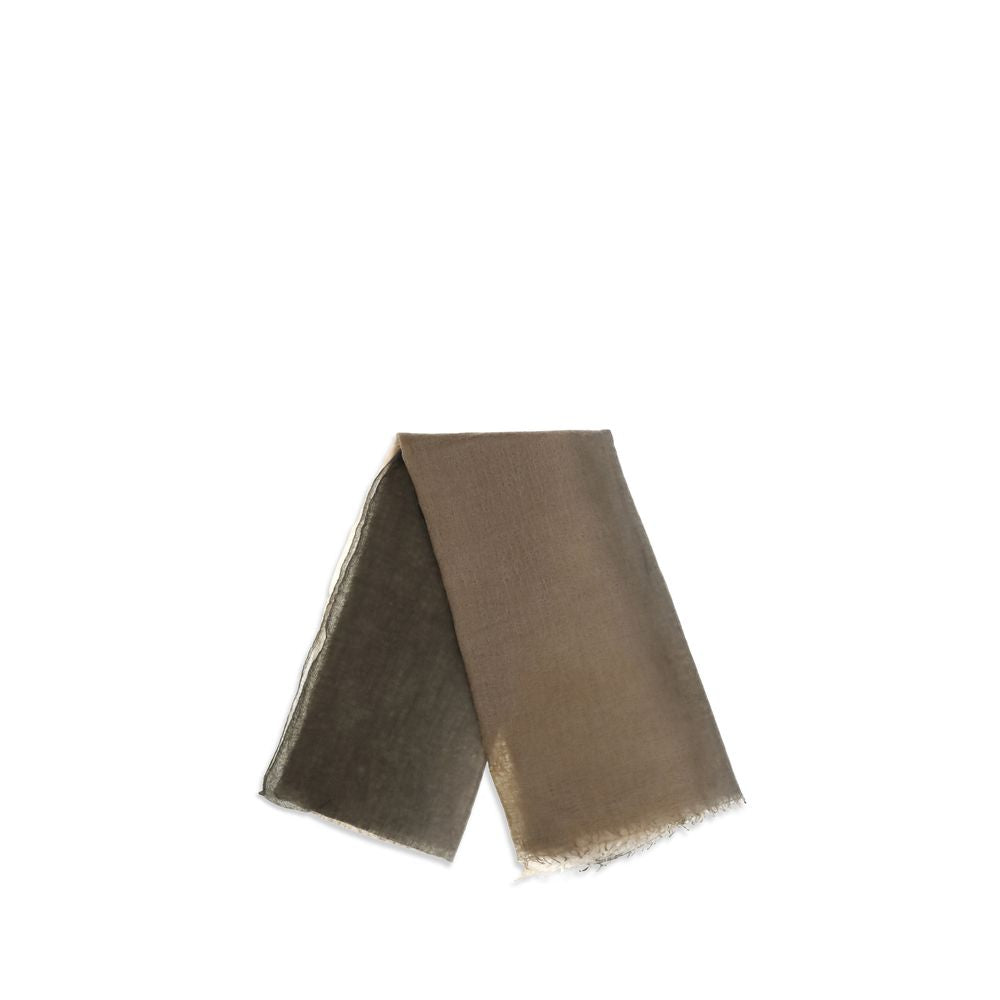 Mirror In The Sky Brown Cashmere Scarf - ClickThatClicks 