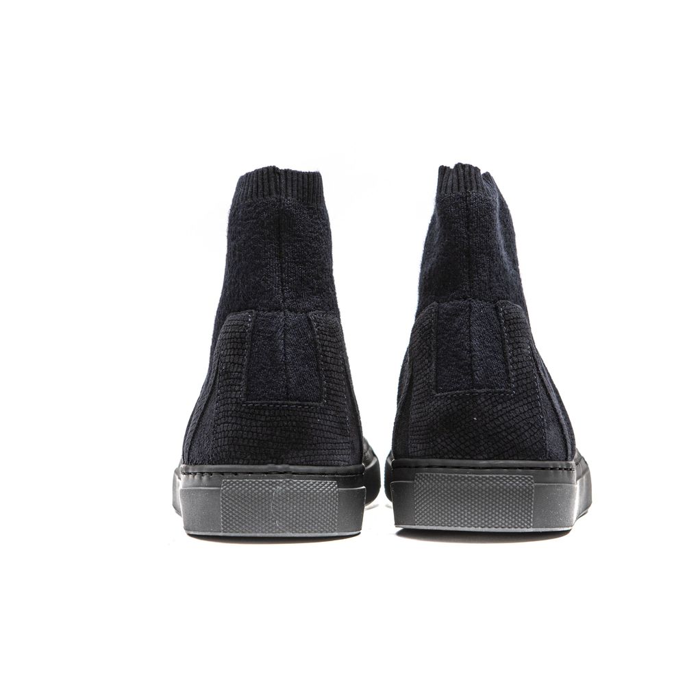 Mr&Mrs Italy Blue Leather Womens Ankle Boot - ClickThatClicks 