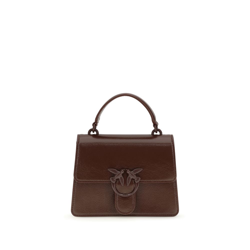 PINKO Brown Goatskin Handbag - ClickThatClicks 