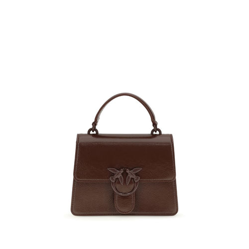 PINKO Brown Goatskin Handbag - ClickThatClicks 