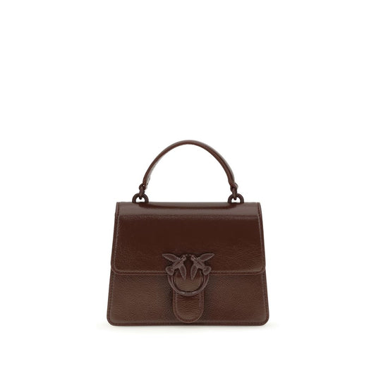PINKO Brown Goatskin Handbag - ClickThatClicks 