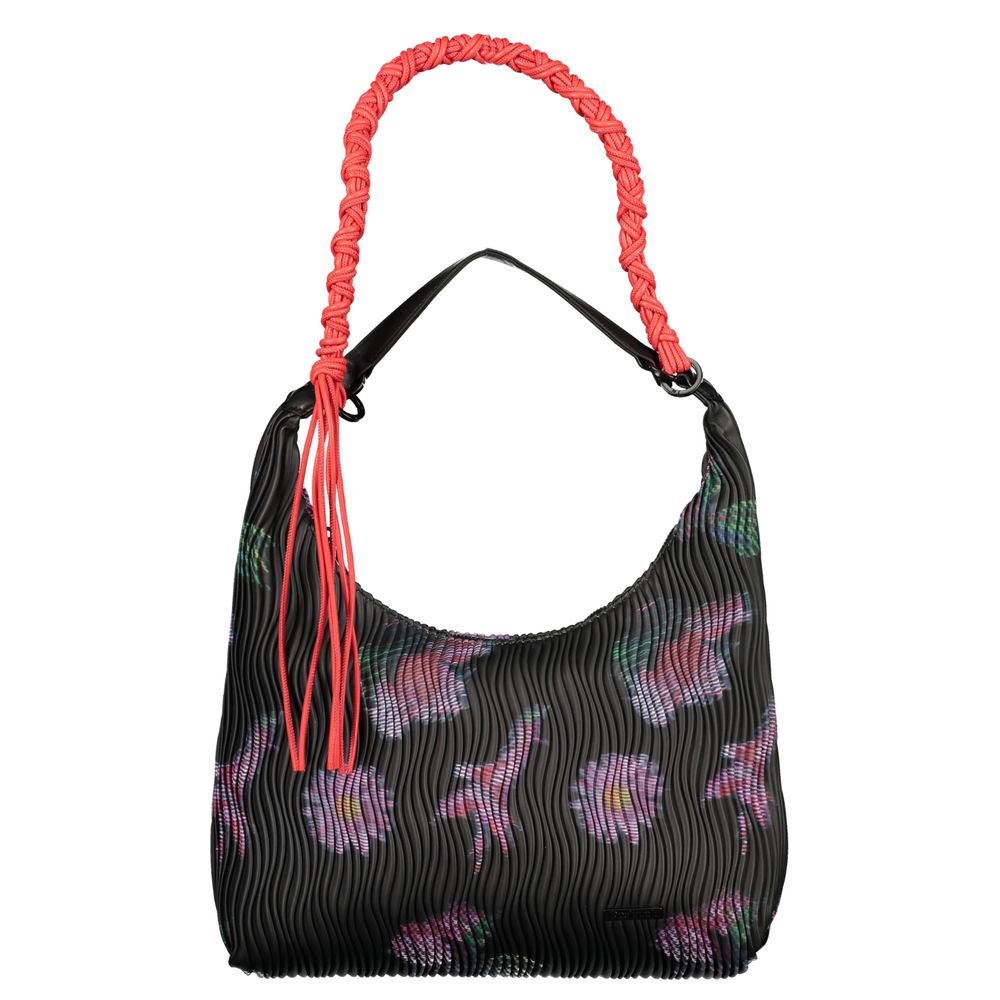 Desigual Nero Polyurethane Women Handbag - ClickThatClicks 