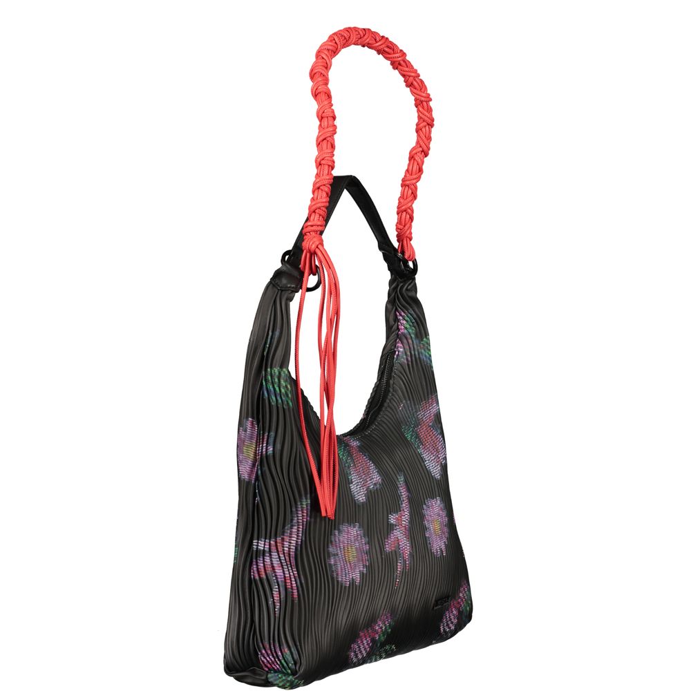 Desigual Nero Polyurethane Women Handbag - ClickThatClicks 
