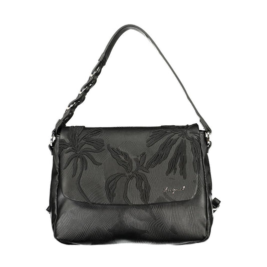 Desigual Black Polyurethane Women Backpack - ClickThatClicks 