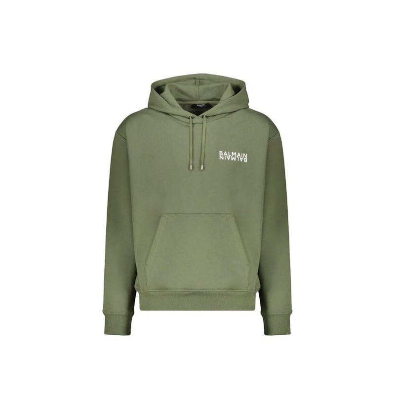 Balmain Bicolor Cotton Hoodie