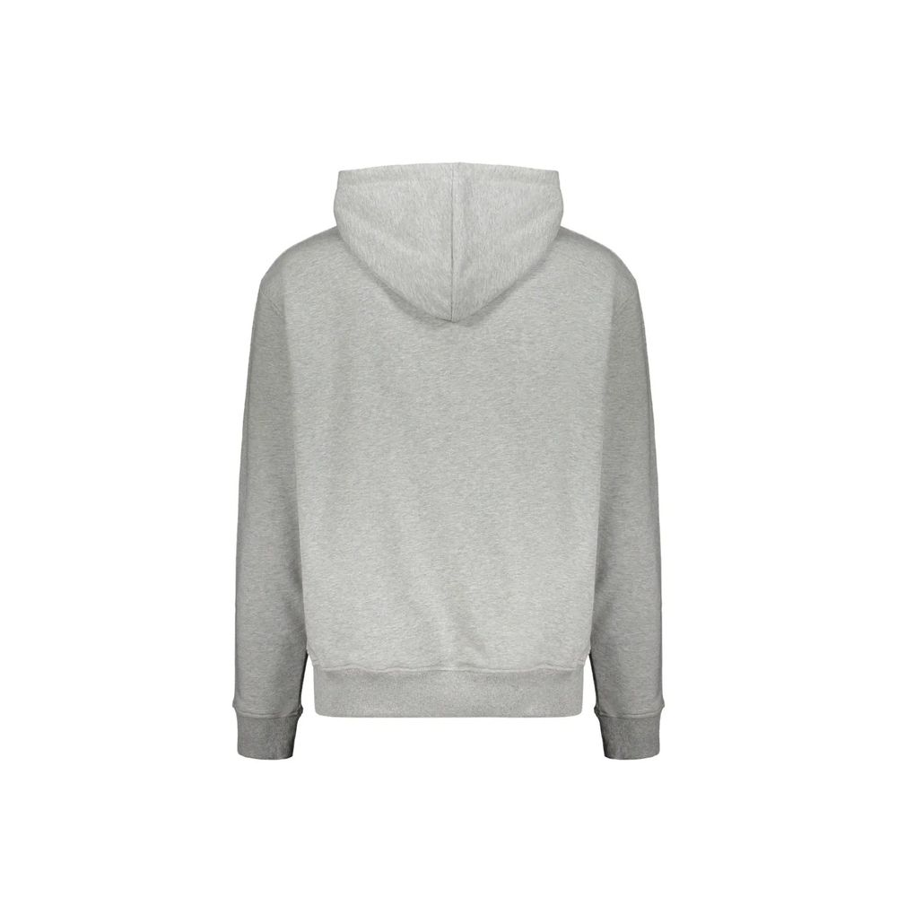 Balmain Gray Cotton Hoodie - ClickThatClicks 