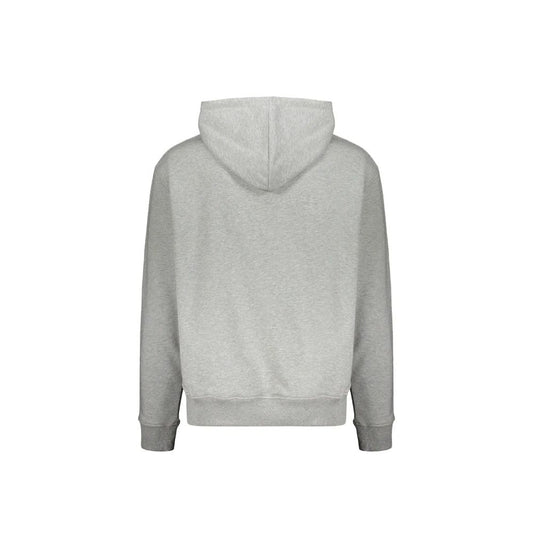 Balmain Gray Cotton Hoodie - ClickThatClicks 