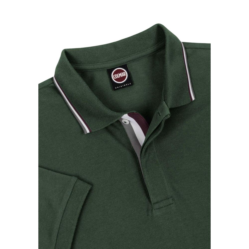 Colmar Originals Green Cotton Polo Shirt - ClickThatClicks 