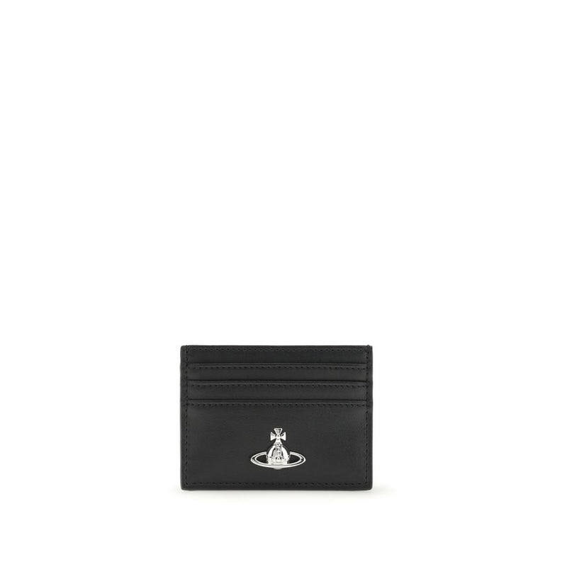 Vivienne Westwood Black Polyurethane Wallet - ClickThatClicks 
