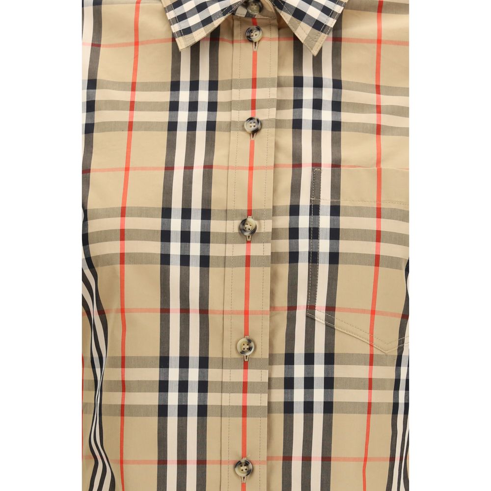 Burberry Multicolor Cotton Pattern Shirt - ClickThatClicks 