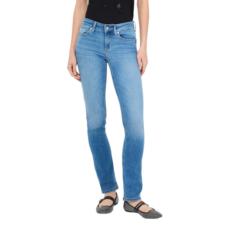 Liu Jo Light Blue Cotton Skinny Jeans - ClickThatClicks 