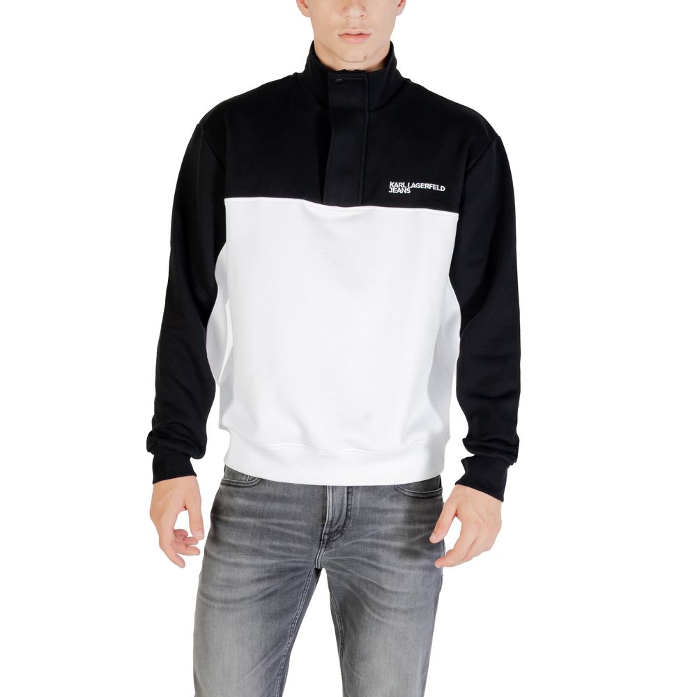 Karl Lagerfeld Black And White Horn Sweatshirt - ClickThatClicks 
