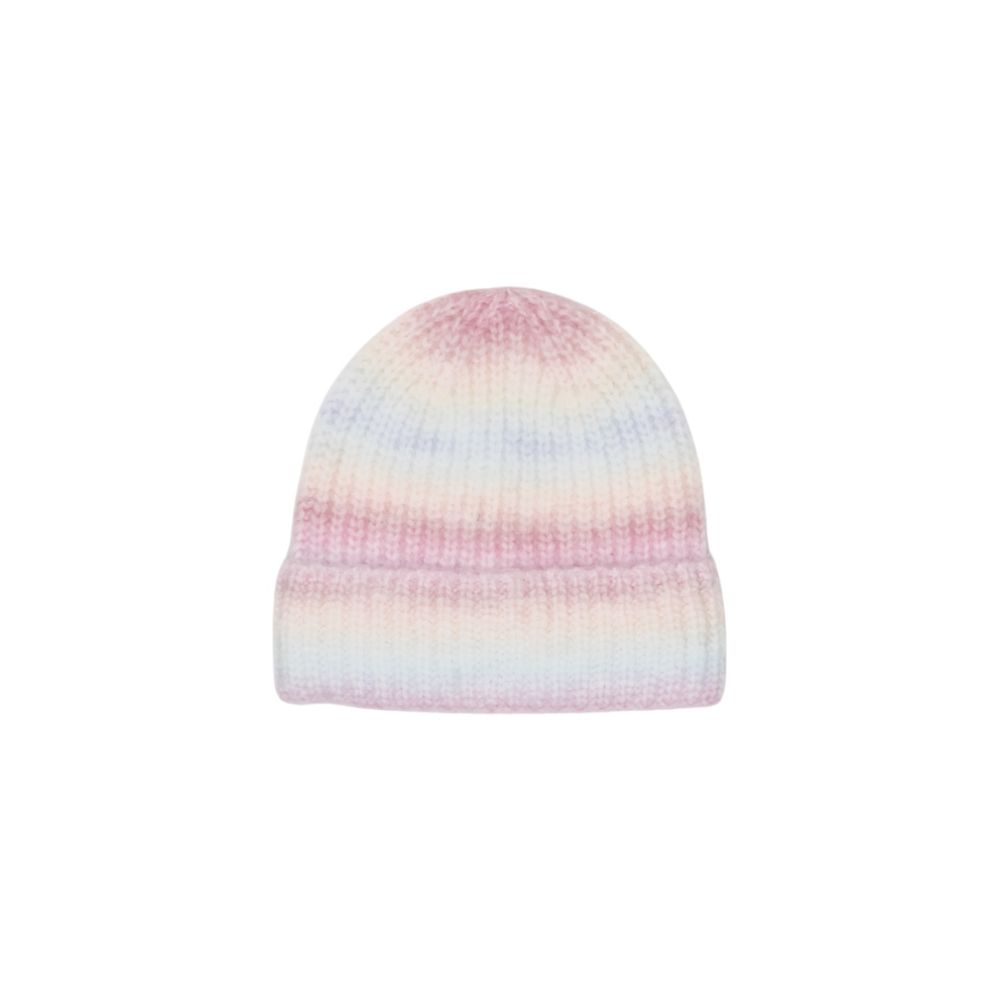 Pieces Multicolor Marabou Beanie - ClickThatClicks 