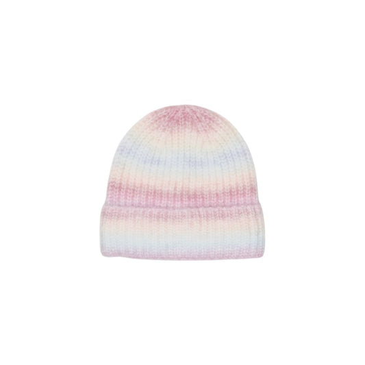 Pieces Multicolor Marabou Beanie - ClickThatClicks 