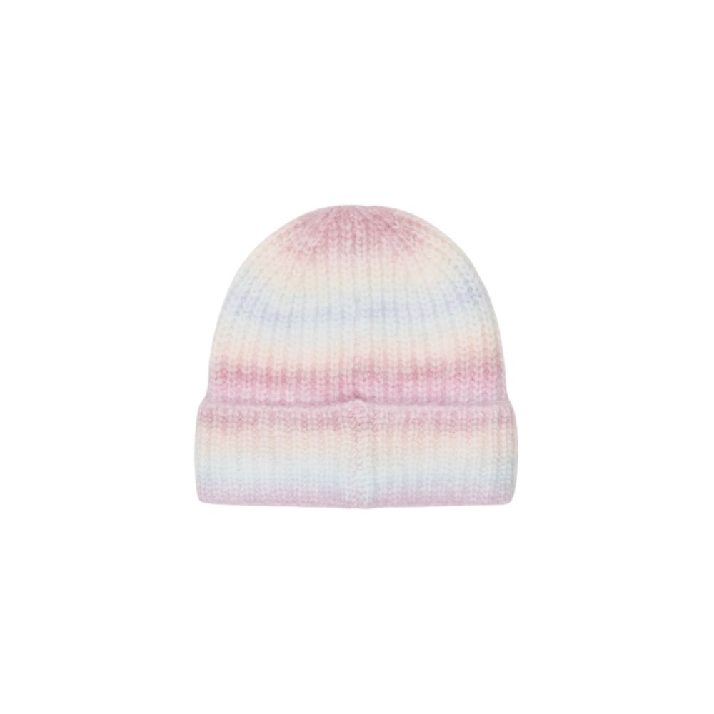 Pieces Multicolor Marabou Beanie - ClickThatClicks 
