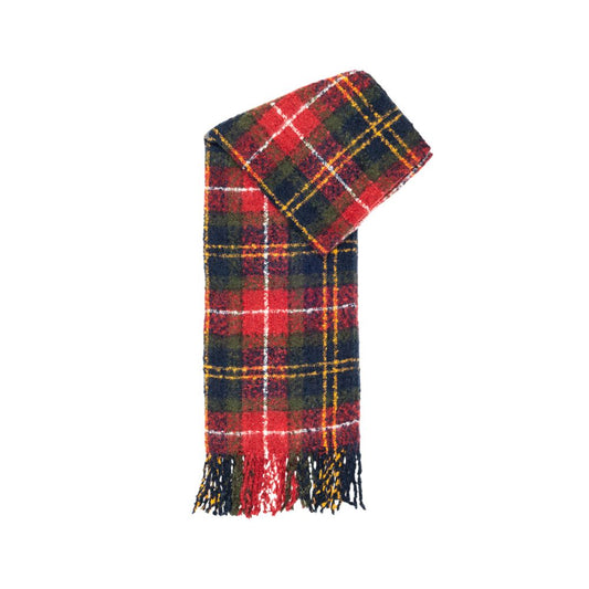 Barbour Bordeaux Polyester Scarf - ClickThatClicks 