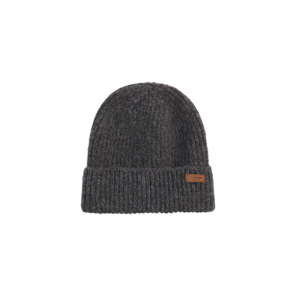 Barbour Gray Polyester Beanie - ClickThatClicks 
