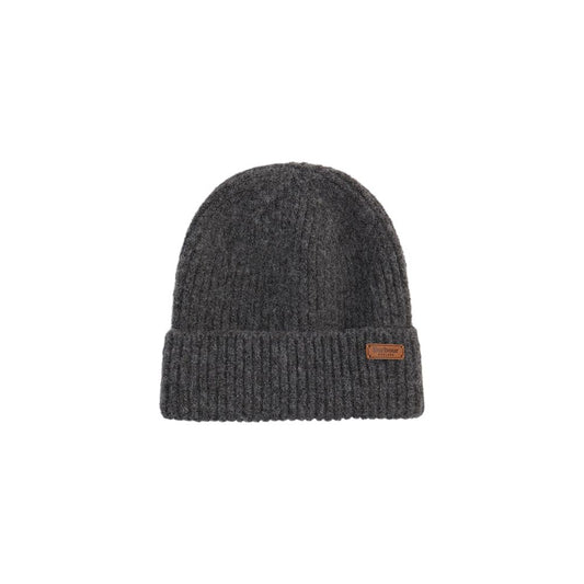 Barbour Gray Polyester Beanie - ClickThatClicks 