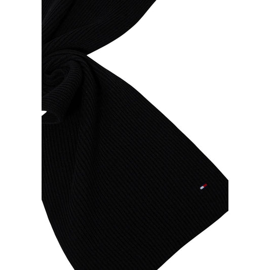 Tommy Hilfiger Black Cotton Beanie - ClickThatClicks 