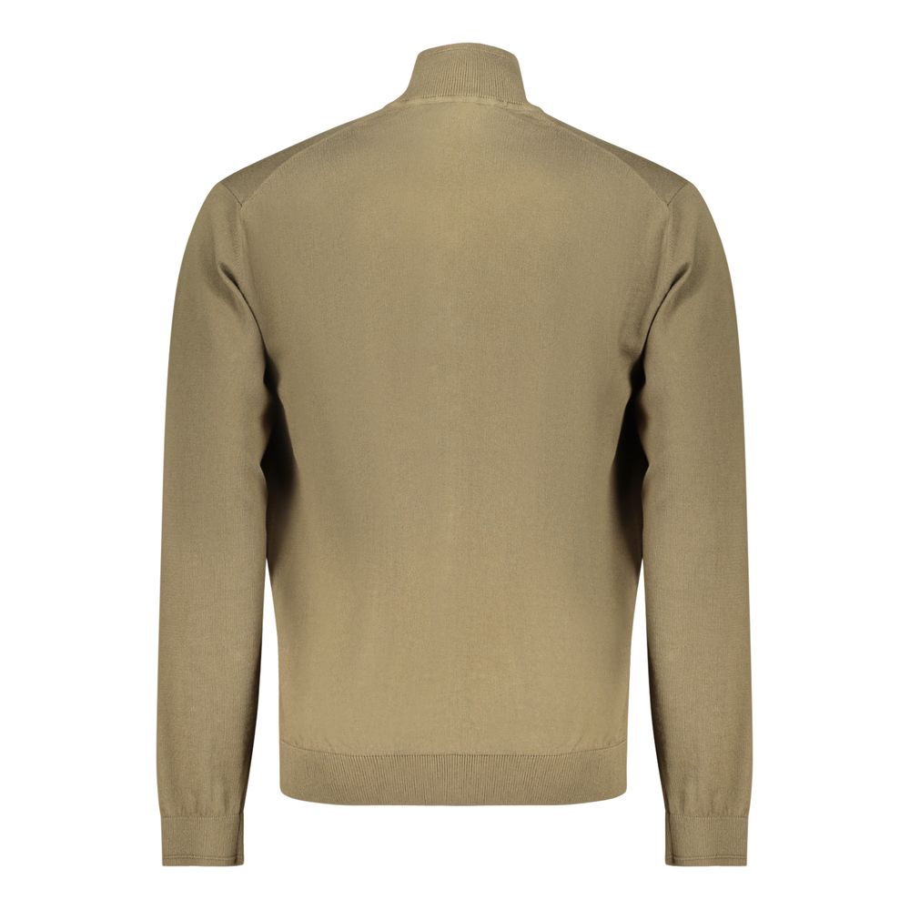 Napapijri Verde Cotton Men Cardigan - ClickThatClicks 