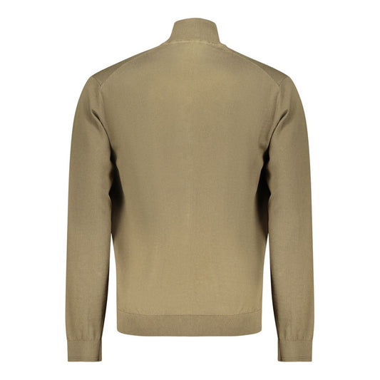 Napapijri Verde Cotton Men Cardigan - ClickThatClicks 