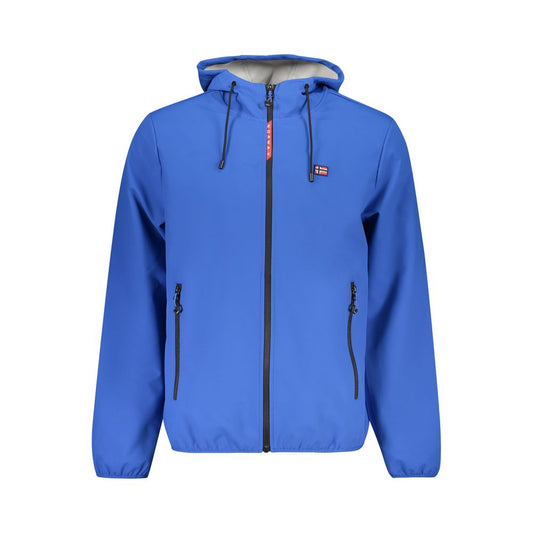 Norway 1963 Blu Polyester Men's Jacket - ClickThatClicks 