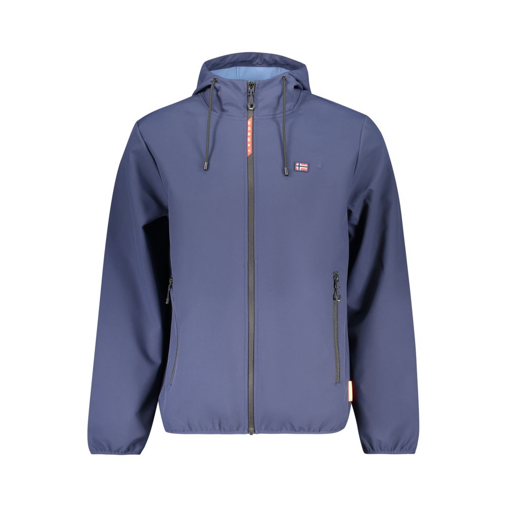 Norway 1963 Blu Polyester Men's Jacket - ClickThatClicks 
