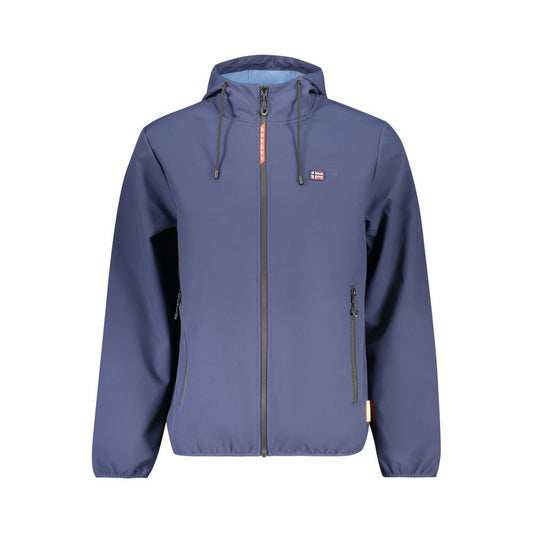 Norway 1963 Blu Polyester Men's Jacket - ClickThatClicks 