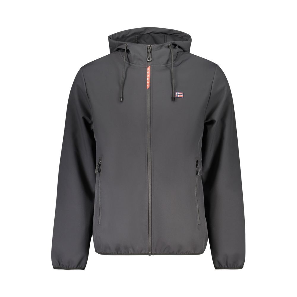 Norway 1963 Nero Polyester Men's Jacket - ClickThatClicks 
