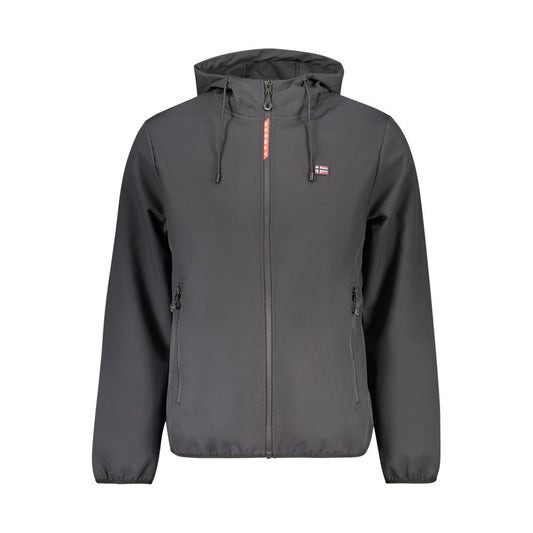 Norway 1963 Nero Polyester Men's Jacket - ClickThatClicks 