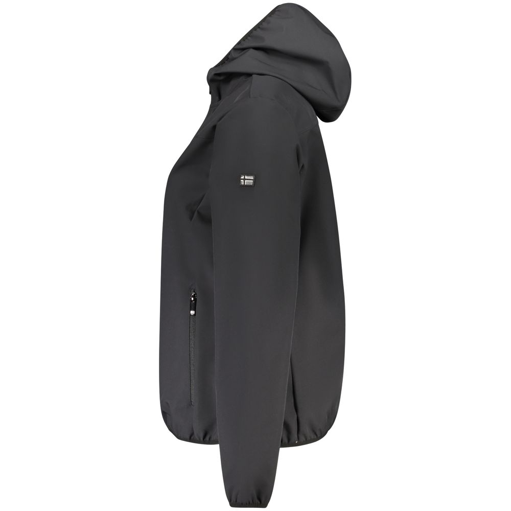 Norway 1963 Black Polyester Women's Jacket - ClickThatClicks 